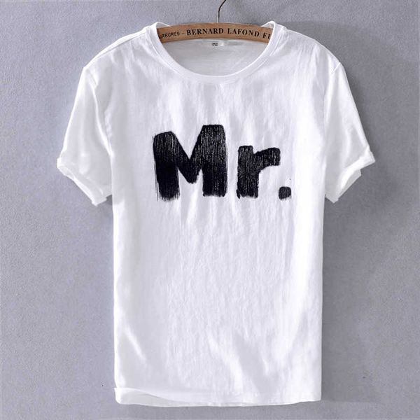 

women's t-shirt ocasional do vero t-shirt algodo respirvel dos linho branco fresco curto-manga da camisa de t para homens moda camiseta, White