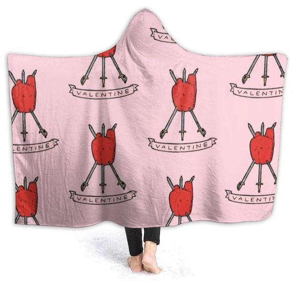 

blankets hannibal blanket fleece picnic hooded super soft novelty bedspread