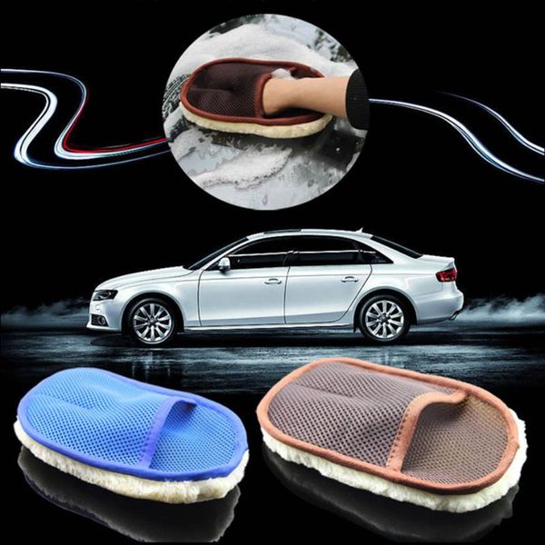 

disposable gloves car styling wool soft washing cleaning brush motorcycle washer care products available all year