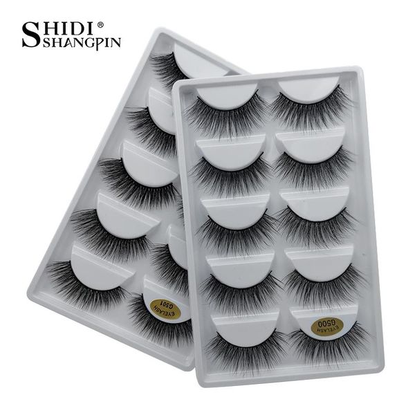 

10/20/50 boxes mink lashes wholesale natural 3d false eyelashes fake makeup kit extension tool