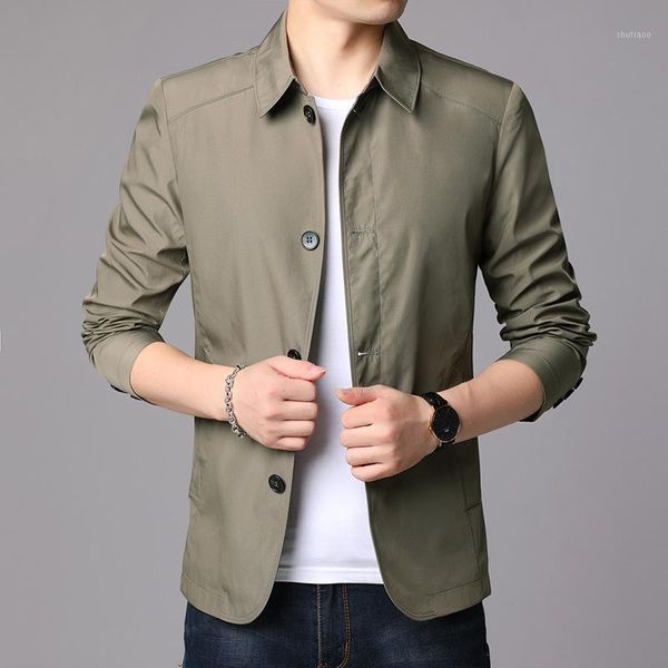 

men's jackets casual stand collar jacket, Black;brown