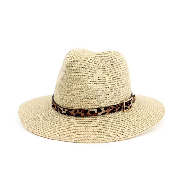 

men women sun hat panama straw jazz caps for fedoras cap male female vintage headwear 023 wide brim hats, Blue;gray