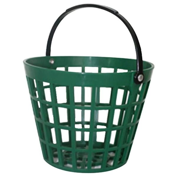 

golf training aids range baskets ball carrying buckets golfball storage container with handle for outdoor sport(25 ball)