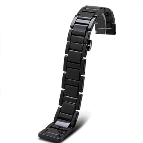 

watch bands 20mm 22mm ceramic watchband for samsung gear s2 classic r732 r735 sport moto 42mm 46mm men smart band strap bracelet, Black;brown