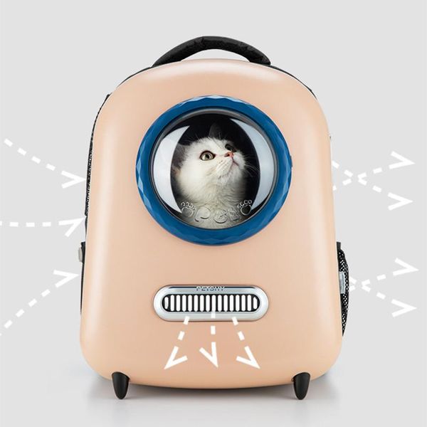 

cat pet backpack bag out portable transparent products carriers,crates & houses