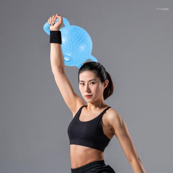 

kettlebell fitness equipment exercise pilates shaping massage double handle injection jug portable squat ladies yoga1