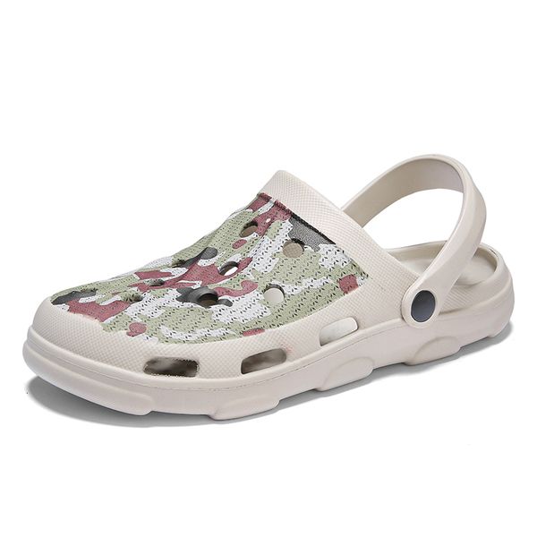 

dress shoes sandals men light summer outdoor beach casual slippers sandalias clogs garden water 8iww, Black