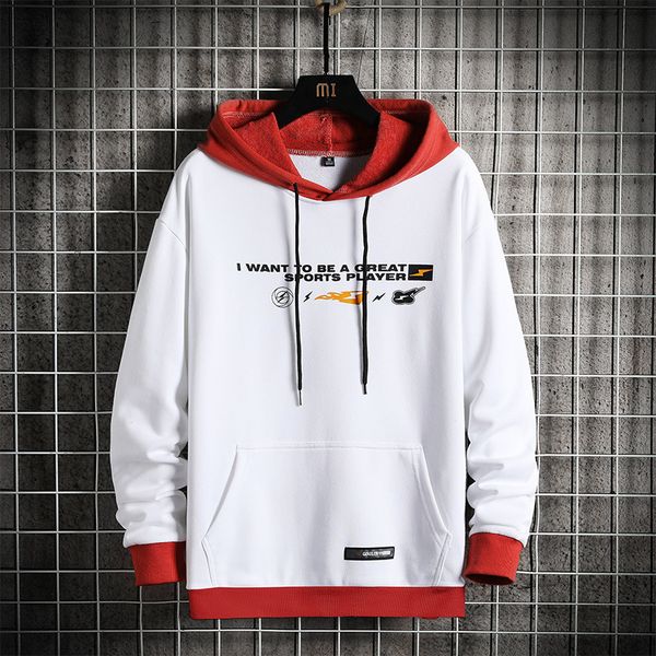 

men's hoodies & sweatshirts printed hoodie streetwear sweatshirt autumn brand fashion harajuku plus size m-4xl 3izt, Black