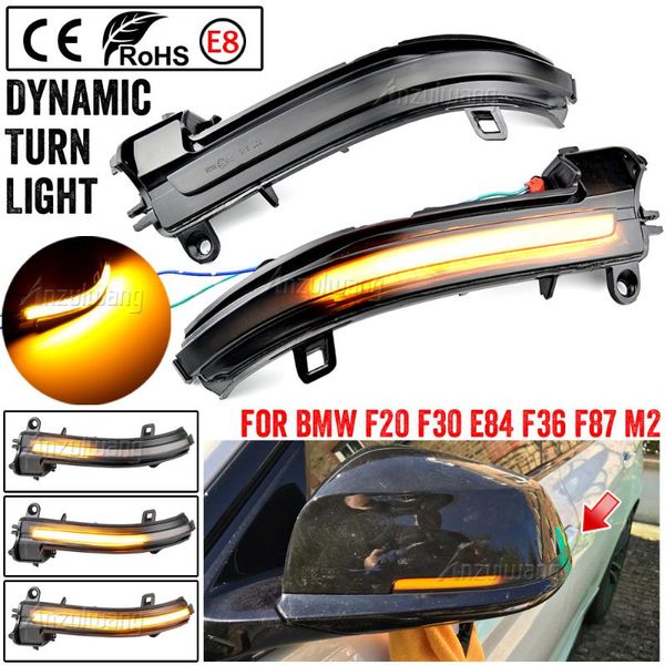 

emergency lights for 1 2 3 4 series f20 f21 f22 f30 f31 f34 x1 e84 led dynamic turn signal side wing mirror sequential light indicator l
