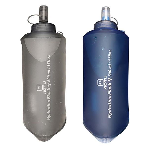 

500ml bladder foldable water bag for outdoor cycling hiking vest bottle