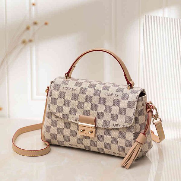 

handbag bag hand 2021 fashion simple single shoulder messenger printed women's, Black;red