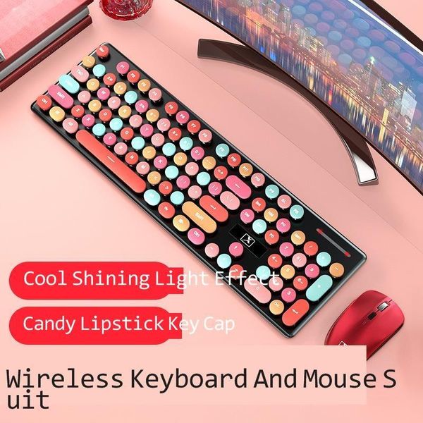 

keyboard mouse combos wireless and game n620, rechargeable lipstick, girl's heart, quiet mouse, lap office