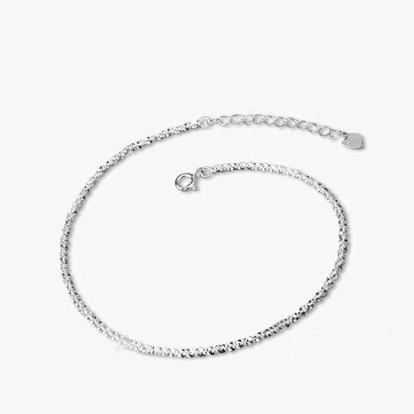 

link, chain la maxza 925 sterling silver special bling film bracelets for women girls trendy jewelry bracelet woman adjustable, Black