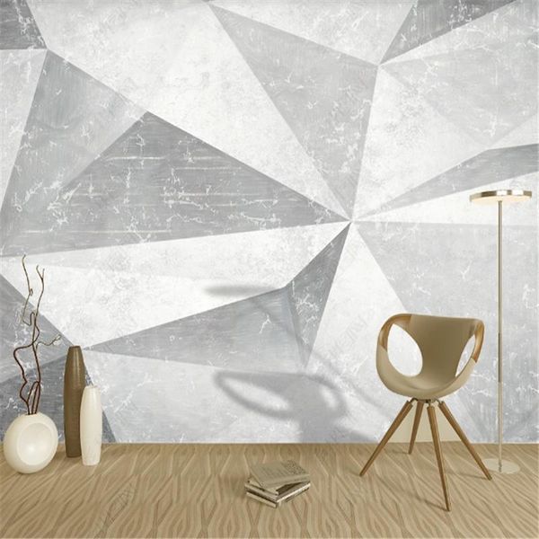 

modern minimalist abstract geometric mural wallpapers for living room tv background wall paper home decor bedroom wallpaper