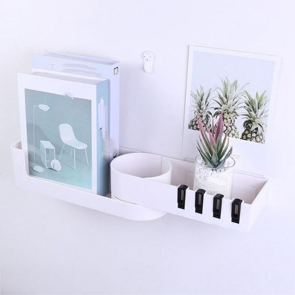 

bathroom storage & organization accessories corner shower shelf seamless rotating tripod seamlessly fixtures rack holder kitchen wall bl