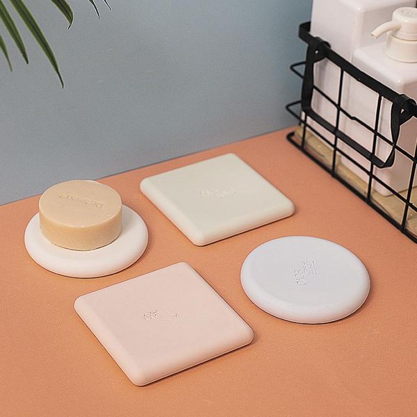 

soap dishes diatomite water absorption box fast dry dish for bathroom storage traveler accessories home decor portazampirone