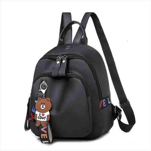 

women backpack small rucksack oxford school shoulder bag waterproof backpacks for teenage girls black student back pack mochila