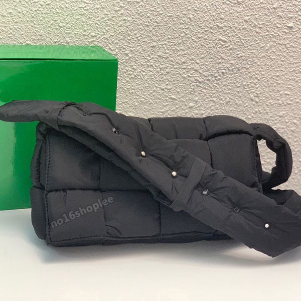 

2021 shoulder bags designer jodie totes women pure cotton with rivets classic letter printed bottega veneta shopping bag fashion handbag