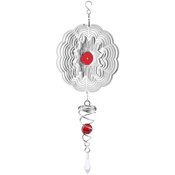 

decorative objects & figurines kinetic metal wind spinner for indoor outdoor garden decoration,3d crafts ornaments sculptures