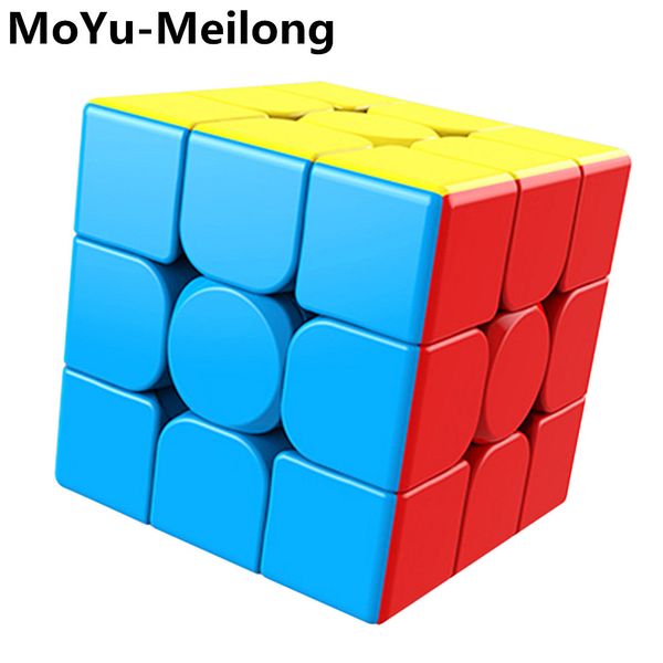 

MoYu 3x3x3 meilong magic cube stickerless puzzle cubes professional speed cubes educational toys for students