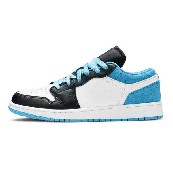 

size 13 1 low travis scotts shoes 1s obsidian unc university blue sail 4 bred starfish mens women sneakers trainers5iro