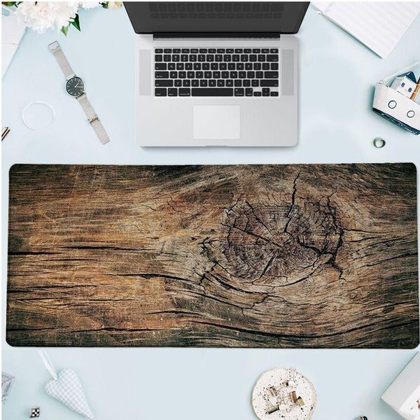 

mouse pads & wrist rests beautiful wood textures keyboards mat rubber gaming mousepad desk large pad