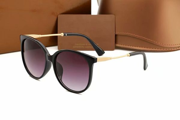 1719 Designerin Sonnenbrille Männer Frauen Brille Outdoor Shades PC Frame Fashion Classic Lady Sonnenbrillen Spiegel für Frau mit Originalkoffer Boxs