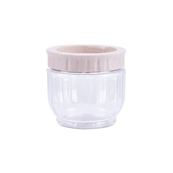 

storage bottles & jars kitchen transparent container with lids durable seal pot cereal grain bean rice sealed plastic milk powder jar t