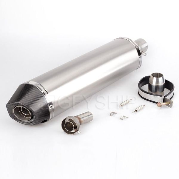

motorcycle exhaust system mt09 universal pipe muffler scooter pit bike escape moto for arrow r6 cb1000r tmax 530 wr450f r1250gs