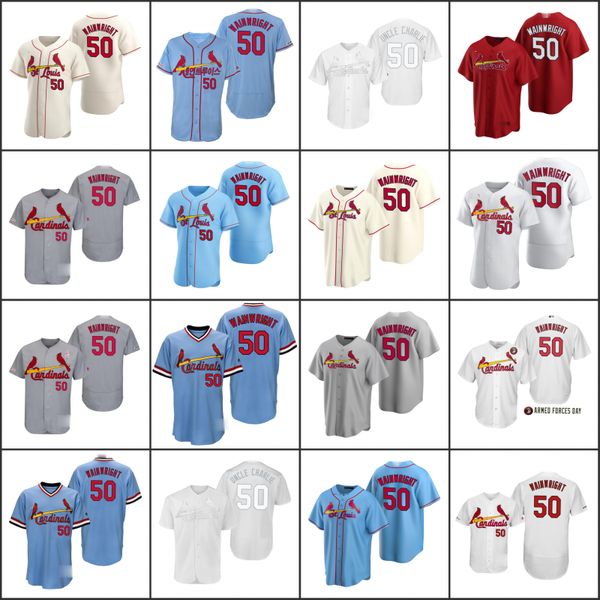 

st. louis cardinals men 50 adam wainwright women youthjersey, Black;red