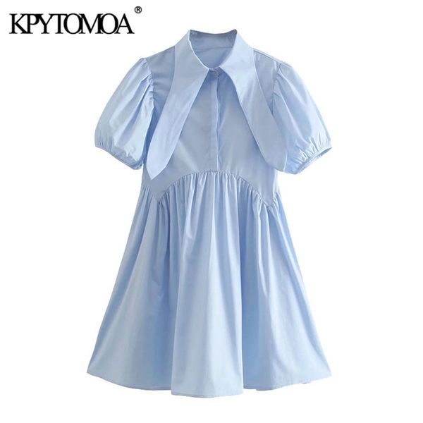 

women sweet fashion pleated fitted poplin mini dress vintage lantern sleeve button-up female dresses vestidos 210421, Black;gray