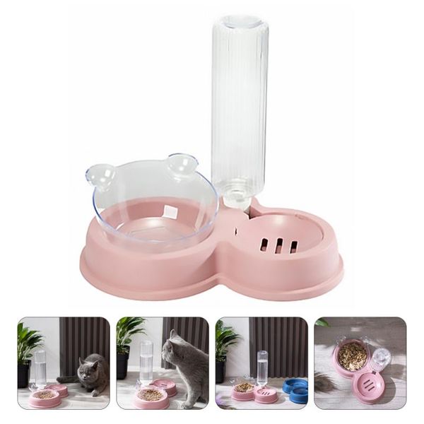 

dog bowls & feeders pet feeder water dispenser automatic feeding food bowl