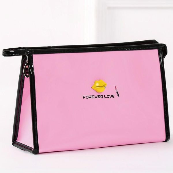 

portable young girl lovely large capacity multi-function waterproof travel wash bag receive cosmetic makeup bags & cases