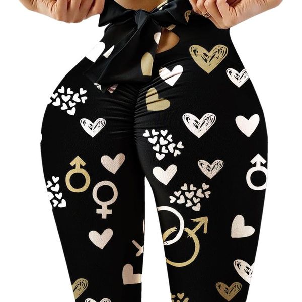 

sports pants high waist fitness leggings women workout push up legging fashion solid color bodybuilding jeggings women's, Black