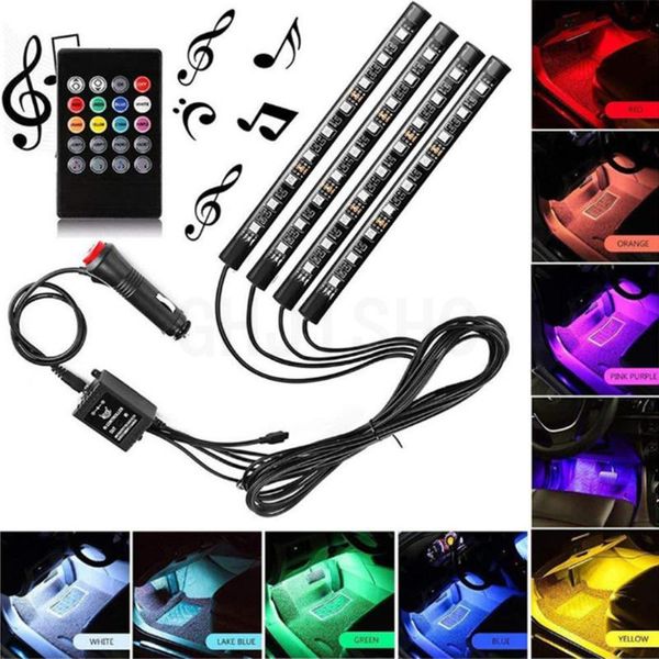 

emergency lights car led strip styling decorative with usb ambient light flexible atmosphere lamps exterior modification auto interior acces