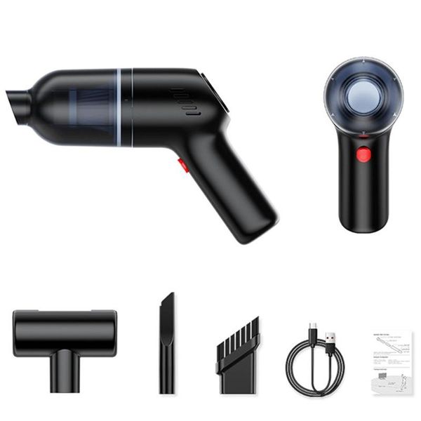 

car washer handheld vacuums cordless powered battery rechargeable tech small portable waterwashable filter with powerful cyclonic t21e