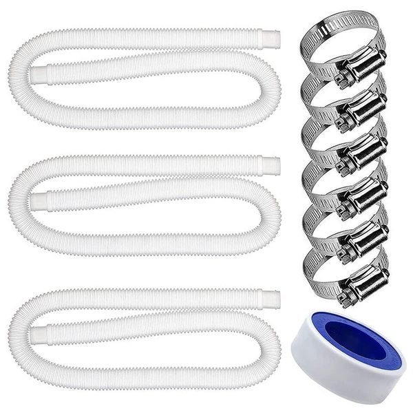 

pool & accessories swimming replacement hose,1.25 inch diameter 59 long filter pump hose,for above ground and inground pools