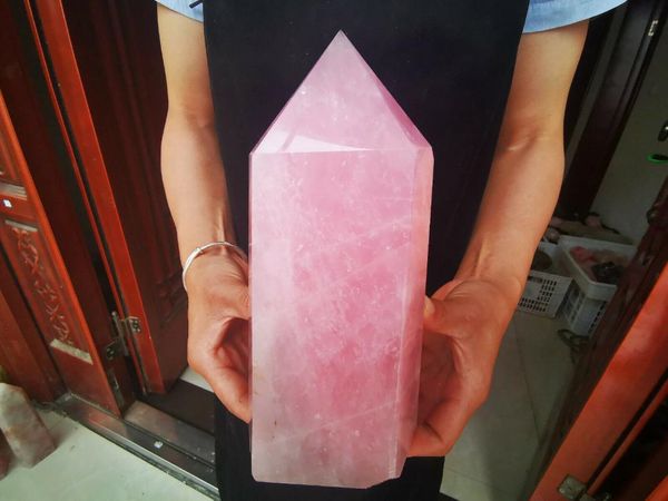 

decorative objects & figurines 500g/1000g/2000g natural powder crystal column wand obelisk mineral healing
