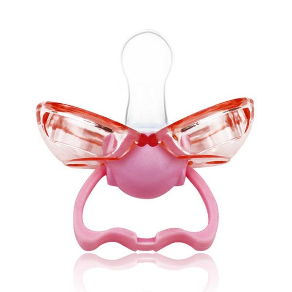 

pacifiers# 1pcs silicone baby nipples dustproof pacifier care child supplies automatic closing