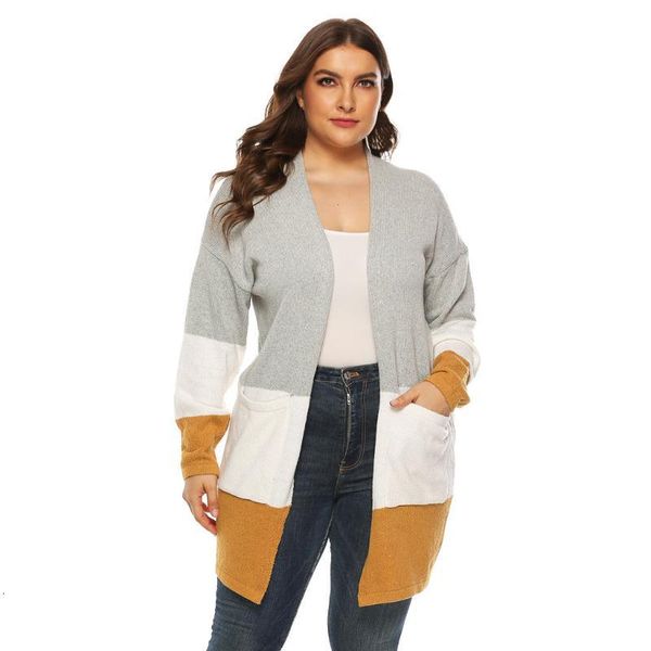 

women's jackets product women plus size knitting open cape casual coat blouse kimono jacket cardigan drop style fashion 34d7, Black;brown