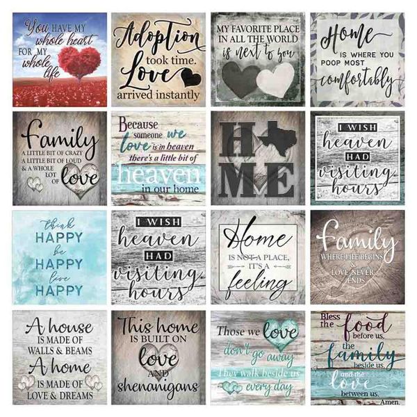 

diamond painting lzaiqizg family love letter full square/round embroidery pattern cross stitch mosaic home decoration