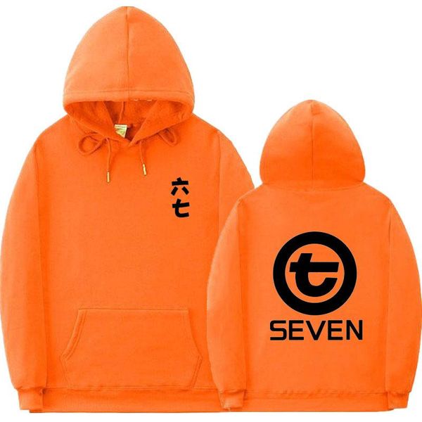 

men's hoodies & sweatshirts anime scissor seven hoodie swag print fun street style pullover sweatshirt fashion autumn winter hip hop, Black