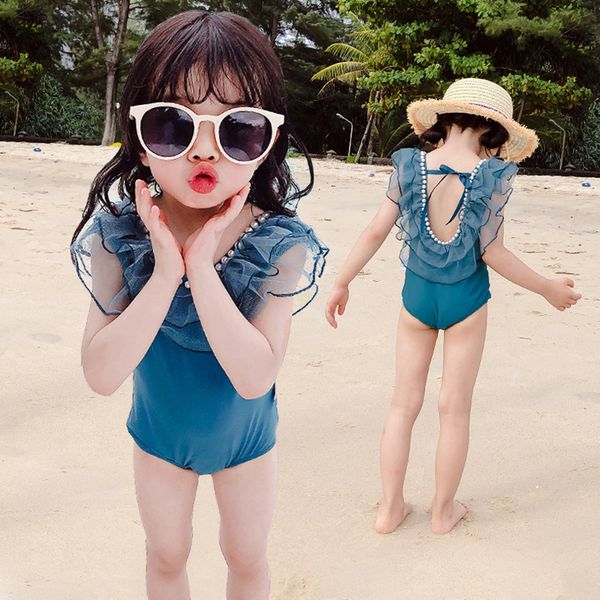 

one-piece suit better triangle bathing selling girl's, White;black