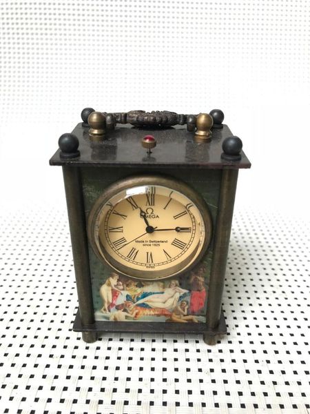 

desk & table clocks pure copper square mechanical watch, home decoration crafts