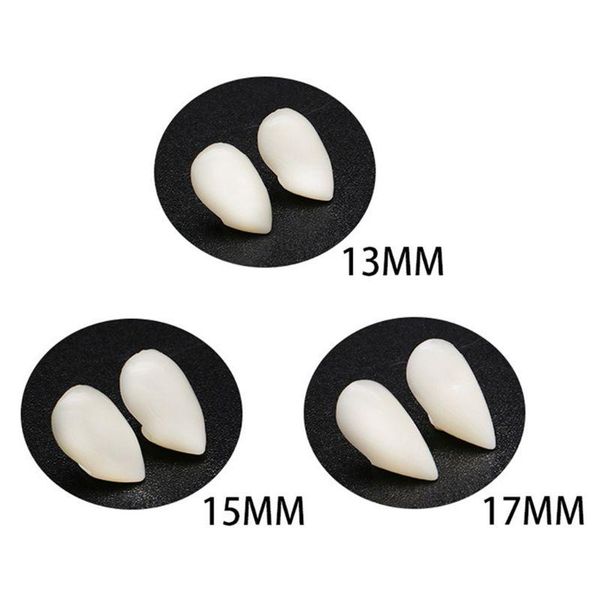 

party masks set of 3 vampire tooth fangs kit fake dentures for halloween cosplay props 77hd