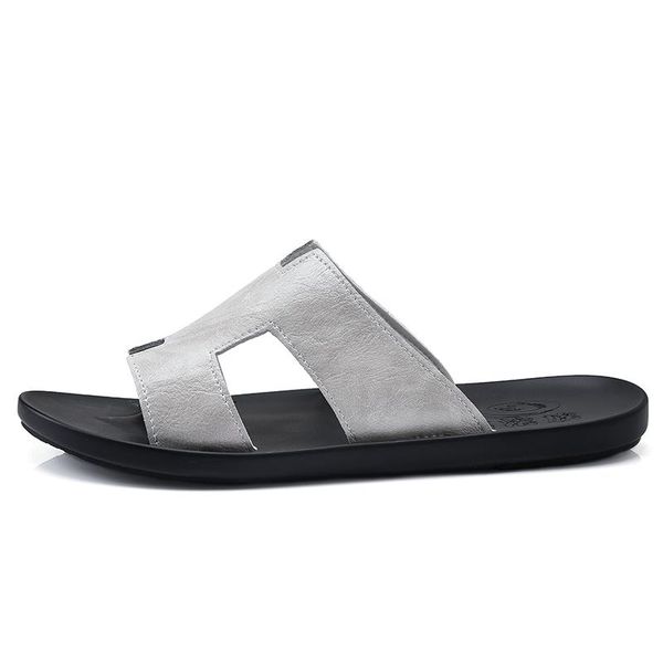 

slippers deportivas sandles slide for sandal camel genuino sandali cuir transpirables summer rasteira masculina bain sandalle man casa v, Black