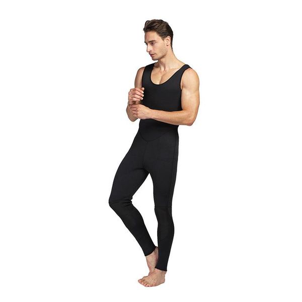 

neoprene 3mm one-piece wetsuit split bib warm outdoor two-piece suits