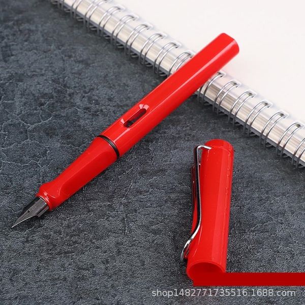 

S8ON children's gift plastic upright replaceable ink bag pen for children's primary and fountain pens secondary stationery and stationery s