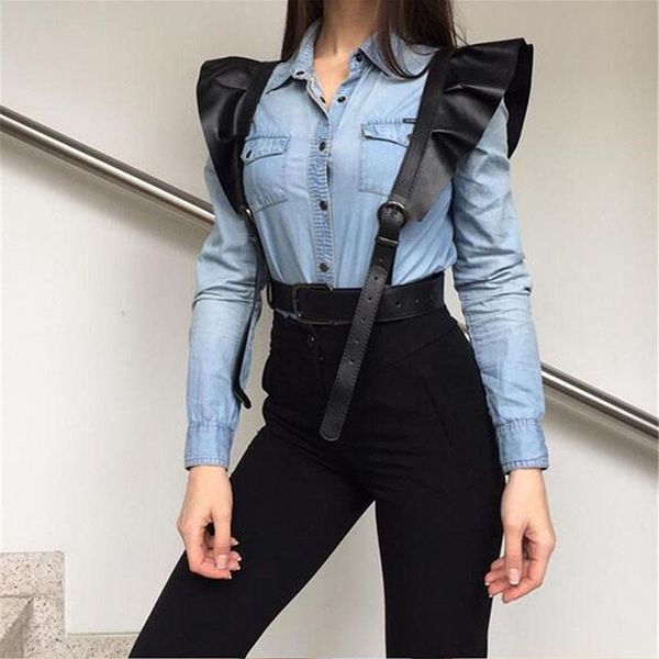 

belts fashion decorative girdle black ladies shoulders waistband pu leather pin buckle leisurely belt wide gifts for female, Black;brown