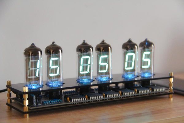 

smart home control creative gift iv11 fluorescent tube vacuum clock vfd boyfriend non-glow